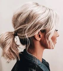 This is among high pony hairstyles for medium hair and high ponytail short hair as well. 15 Perfect And Easy Messy Ponytail Looks For Women