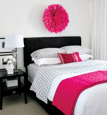 If you don't want a whole room full of blush pink then how about just a headboard feature wall? Wonderful Pink Black White Bedroom Decorating Ideas 47 Best Collection Free Wpbwbdi Hausratversicherungkosten Info