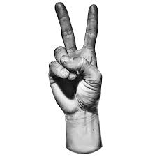 Black And White Peace Sign Fingers Ellewills Prints Hand Reference Peace Sign Hand Peace Illustration