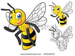 نتيجة بحث الصور عن نحلة كرتون Honey Bee Cartoon Cartoon Bee Bee Drawing