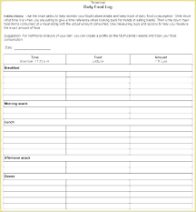 Printable Food Tracking Charts Andbeyondshop Co