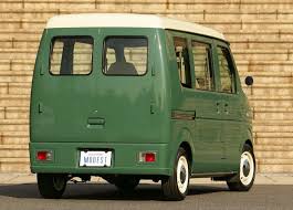 ピコット エブリィバン エブリィワゴンをレトロにカスタム レトロカー かわいい車 エブリィ カスタム