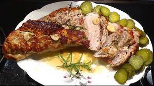 Muschiulet De Porc La Cuptor Cu Cimbru Si Rozmarin Youtube