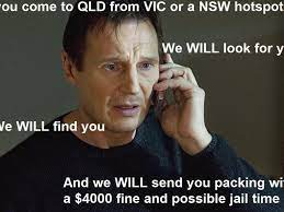 Health experts meme & millennial meme Queensland Deputy Premier Steven Miles Uses Liam Neeson Taken Meme To Ward Off Travellers From Coronavirus Hot Spots Gold Coast Bulletin