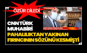 Pahaliliktan Yakinan Firincinin Sozunu Kesen Cnn Turk Muhabiri Ozur Diledi