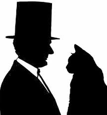 Abraham lincoln silhouette (enamel mug) $18 99 $18.99. Abraham Lincoln S Cats Presidential Pet Museum