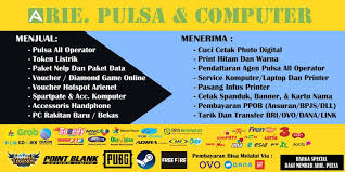Terdaftar pada direktorat jendral kekayaan intelektual republik indonesia. Arie Net Pulsa Computer Home Facebook
