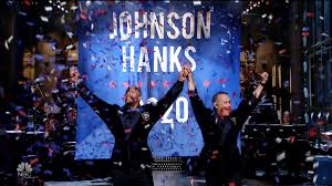 Actor tom hanks shared his thoughts on appropriate public behaviour in order to help prevent the tom hanks is nominated for an oscar for his latest film but director marielle heller has missed out. The Rock Tom Hanks Reveal 2020 Campaign Cnn Video