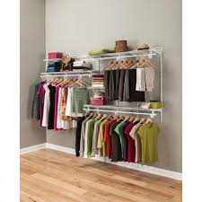Check spelling or type a new query. Closetmaid Shelftrack 7 Ft To 10 Ft 13 4 In D X 120 5 In W X 79 9 In White Wire Steel Closet System Organizer Kit 2091 The Home Depot Closet Organizing Systems Closet Organizer Kits Adjustable Closet Organizers