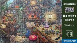 This principle is the basis of a can you puzzle your way out and escape?space observatoryduring an evening stroll, you notice a strange light in the sky. Jigsaw Puzzle The Witch S Kitchen Exit Puzzle By Ravensburger 759 Pieces Youtube