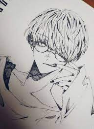 k y o n pencildrawing pencil drawing boy イラスト アナログイラスト スケッチ