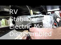 The lippert electric rear stabilizer jack is intended for the purpose of stabilizing the rear end of the unit. Dissassembly Of A Rv Electric Stabilizer Jack Electric Motor Youtube