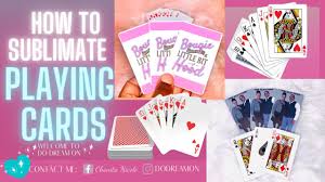 Maybe you would like to learn more about one of these? Sublimation Playing Cards Tutorial Youtube