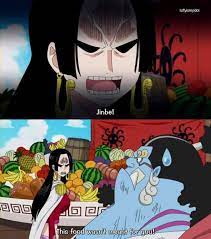 Boa And Jinbei Anime Funny One Piece Funny Anime