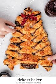 Puff Pastry Christmas Tree With Chocolate Filling Kickass Baker Recipe Puff Pastry Homemade Chocolate Sauce Recipes