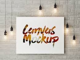 Check spelling or type a new query. Free Canvas Wall Painting Mockup Psd Good Mockups