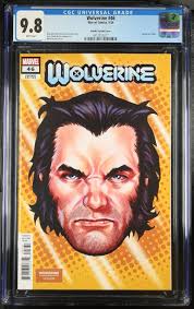 Wolverine #46 CGC 9.8 Mark Brooks Headshot Variant Cover Marvel 2024 White  Pages