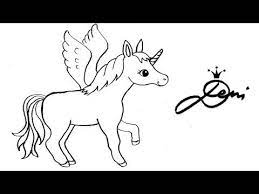 Springendes Pegasus Einhorn Zeichnen Lernen How To Draw A Jumping Unicorn Pferd Fohlen Pony Youtube Unicorn Drawing Unicorn Coloring Pages Drawings Suesses kawaii einhorn malen nach malen zeichnen, einhorn leicht einfach fuer kinder und anfaenger in diesem video male ich. springendes pegasus einhorn zeichnen
