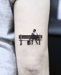 Forrest Gump Tattoo In 2020 Movie Tattoos Cool Forearm Tattoos Tattoo Designs