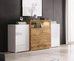 Dieses sideboard mit eiche massiv und 4 schubladen strahlt ein. Sideboard Urban Breite 150 Cm Bmasse B T H 150 39 80 7 Cm Online Kaufen Otto