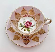 Pink Paragon China Tea Cup Saucer Teacup Set Etsy Tea Cups China Tea Cups Tea Cup Saucer
