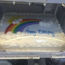 You can choose from of costco's themed cakes with your own personilised message or create your own message. Costco Rainbow Sheet Cake Unicorn Birthday Cake Birthday Sheet Cakes Rainbow Unicorn Birthday Party