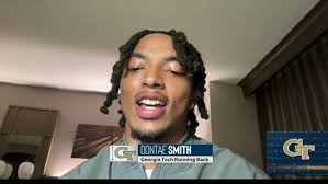 GT Football: Dontae Smith