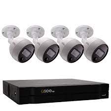 Q See 8 Ch 4k Dvr 2tb Hdd 4x 4k Cams In The Security Cameras Department At Lowes Com