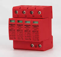 SPD T2 4P 20KA-40ka DC 1000V solar PV SPD surge protective ...