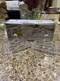 Making a butter dish, the blackheath pottery, making a porcelain butter dish on the wheel. Circle Ware Catalina Set Of 2 Miniature Glass Butter Dishes Holiday Home Decor For Sale Online Ebay
