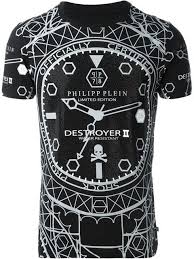 Black And Red Designer T Shirt Designer T Shirts For Men Philipp Plein T Shirt Casual Wear For Men Mens Polo T Shirts