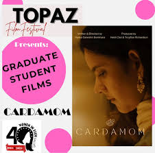 GRAD STUDENT BLOCK: 🎬Cardamom🎬 Cardamom is a family drama about Nidhi, a  South Asian immigrant, living in an abusive marriage. When unexpected  guests arrive at her home, she must deal with overly