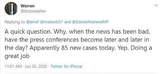 We did not find results for: Daniel Andrews Covid 19 S Conspiracy Theory Goes Wild On Twitter Fr24 News English