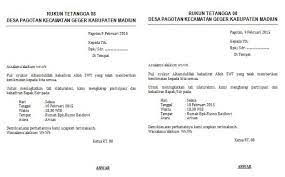 Contoh buku arisan contoh now. Contoh Surat Undangan Arisan Rutin Rt Ukuran Hvs 2 Kolom
