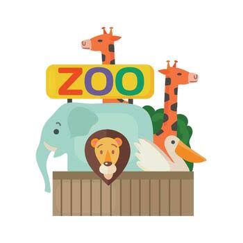 Zoo Clipart Vector Art, Icons, and Graphics for Free Download