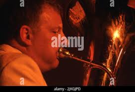 Mike Westbrook Jazz pianist and band leader 1984 Stock Photo