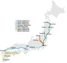 There are 5 train categories that run on this line: New Bullet Train Service