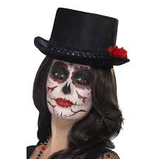 Day Of The Dead Top Hat Costume Ideas In 2019 Top Hat