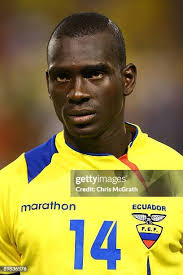 Devon Hodges of Jamaica contests the ball with Christian Noboa of... News  Photo