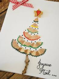 10 Idees De Cartes De Vœux A Faire Soi Meme Reperees Carte Noel Sapin De Noel Original Noel