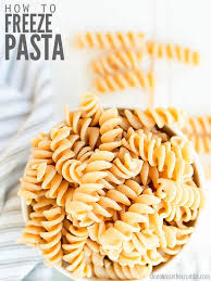 If you want to freeze the salad prepared completely, you can throw in everything in an airtight container and put it in a freezer. How To Freeze Cooked Pasta Spaghetti Shells Other Pasta