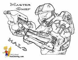 Xbox 360 colouring pages master coloring pages. Heroic Halo 4 Coloring Pages Halo 4 Free Master Chief