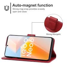 Leather Phone Case For vivo iQOO Neo6 ...