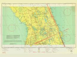 Historical Nautical Chart 00_a 6 1935 Orlando Sectional Aeronautical Chart