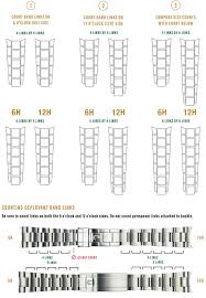 Everest Curved End Rubber Strap Deployant For Rolex Sports Models White 5 X 5 Links Bramlys