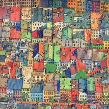 Let these vibrant neighborhoods around the world inspire you to paint your walls, ceilings, furniture (everything and anything!) with unique colors available from behr® paints. Gallery Of Fantastic Cities A Coloring Book Of Real And Imagined Cities From Around The World 2