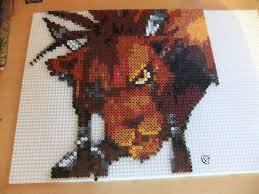 With over 200 designs, you'll find something here that is perfect for your next cross stitch project. Red Xiii Portrait Commission Pixel Art Perler Patterns Perler Bead Patterns