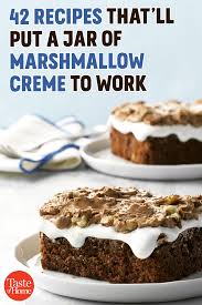 Ideas for ways to use this healthy marshmallow fluff include: 42 Recipes That Ll Put A Jar Of Marshmallow Creme To Work Recipeformarshmallows 42 Recip In 2020 Recipes With Marshmallows Marshmallow Creme Marshmallow Fluff Recipes