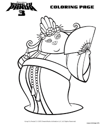 Coloriage Mei Mei Kung Fu Panda 3 Dessin Kung Fu Panda A Imprimer