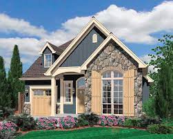 Plan 69128am European Cottage Plan With High Ceilings Small Cottage House Plans Cottage Style House Plans Cottage Plan